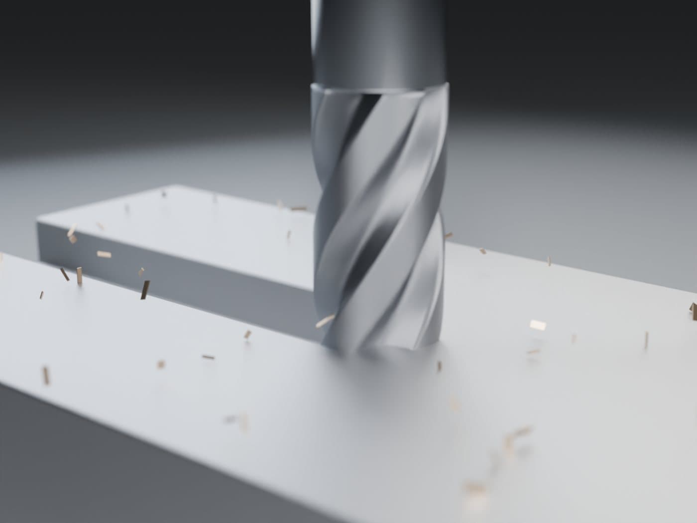Machining a carbide part